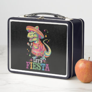Lunch Box Faisons la Fête Cinco De Mayo T Rex Dinosaure