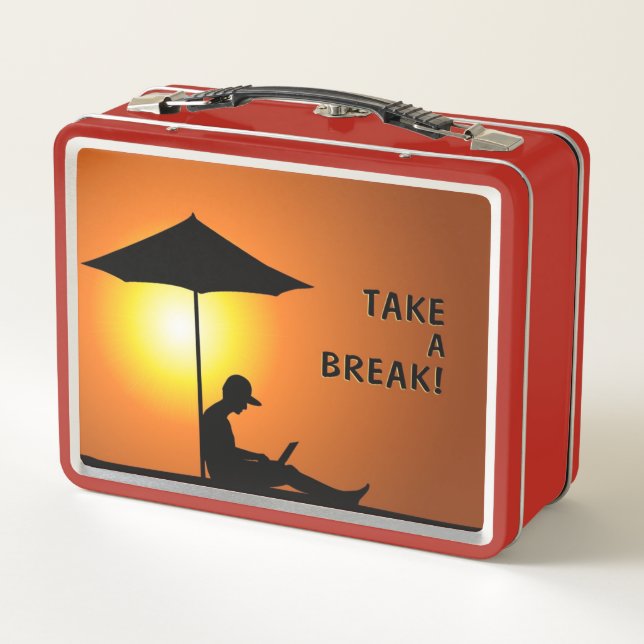 Lunch Box "Faites une pause !" (Dos)