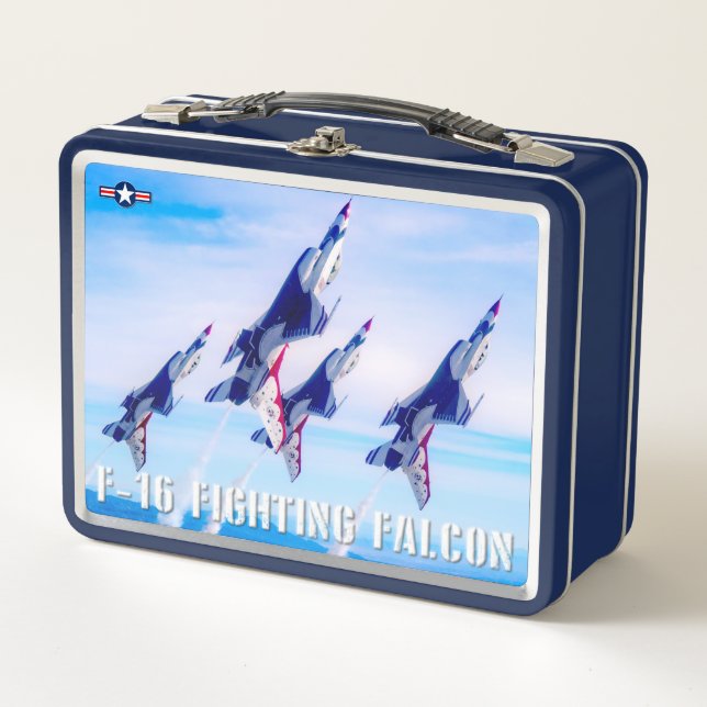 LUNCH BOX FALCON DE COMBAT F-16C (Devant)