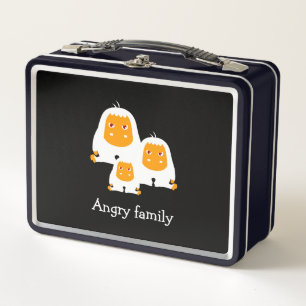 Lunch Box Famille en colère Singes design T-Shirt Bain Mat