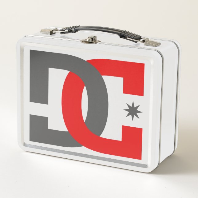 Lunch Box Fanart du logo de DC Skateboard (Devant)