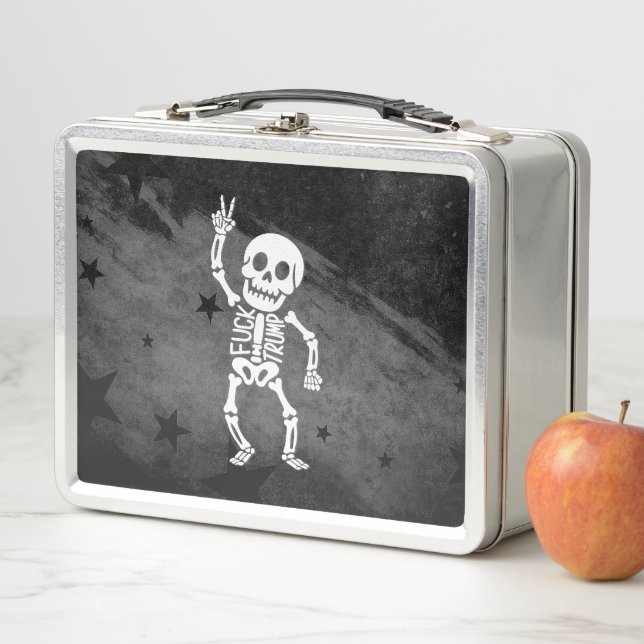 Lunch Box FDT Trump Funny Anti Trump Skeleton (En situation)