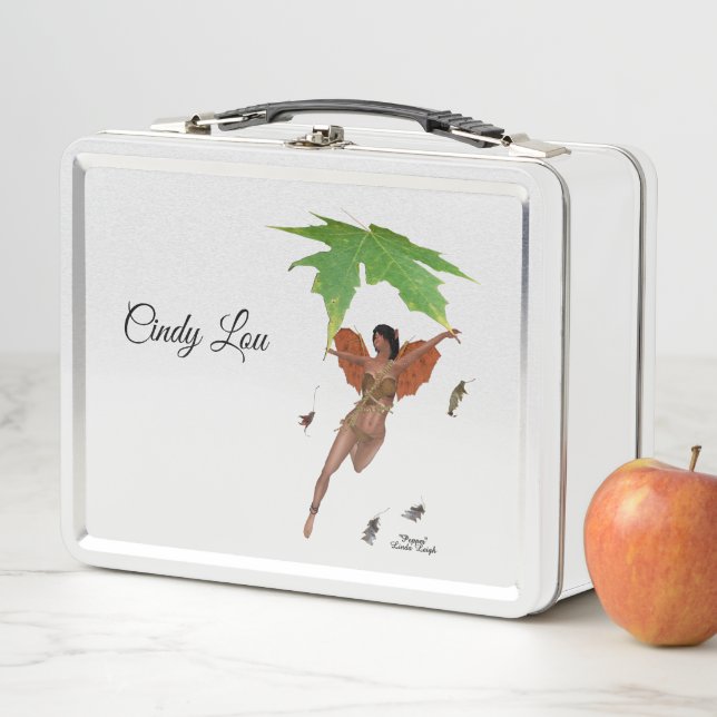 Lunch Box Fée Cute Avec Ailes Brown Boîte À Déjeuner (En situation)