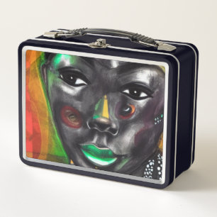 Lunch Box Femme africaine