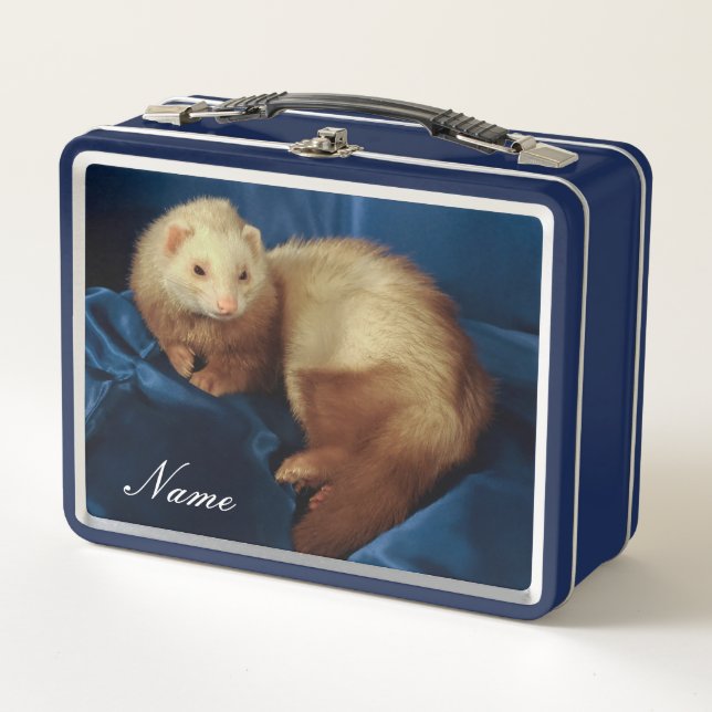 Lunch Box Ferret pour animal de compagnie personnalisé (Devant)
