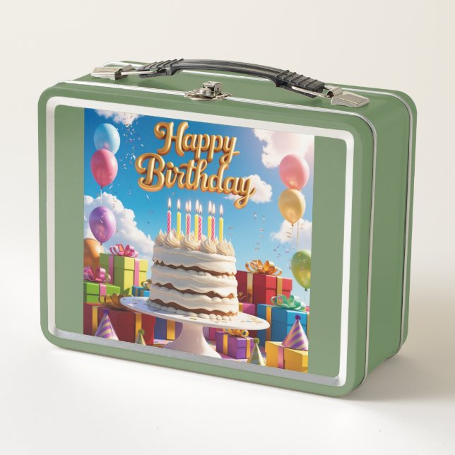Lunch Box Festive Birthday Bliss (Devant)