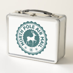 Lunch Box Festive Noël Pôle Nord Air Mail