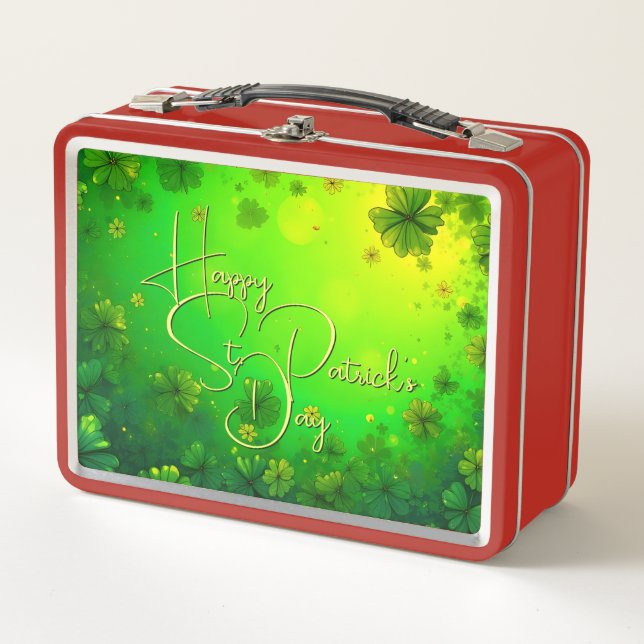 Lunch Box Festive St. Patrick's Day Greys (Devant)