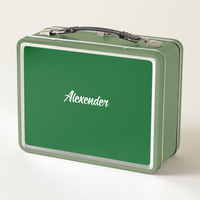 Lunch Box Fête de la Saint-Patrick Trèfle Chanceux (Dos)