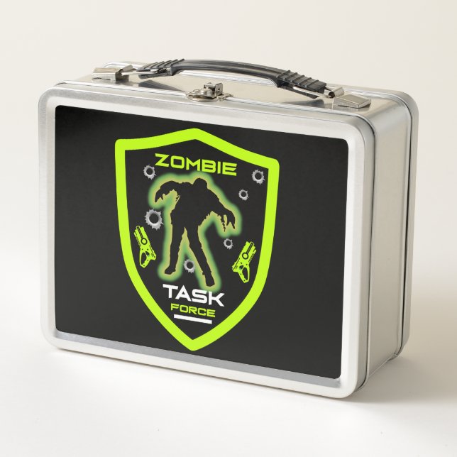 Lunch Box Fête de zombies pour enfants (Devant)