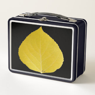 Lunch Box Feuille d'Aspen jaune #5
