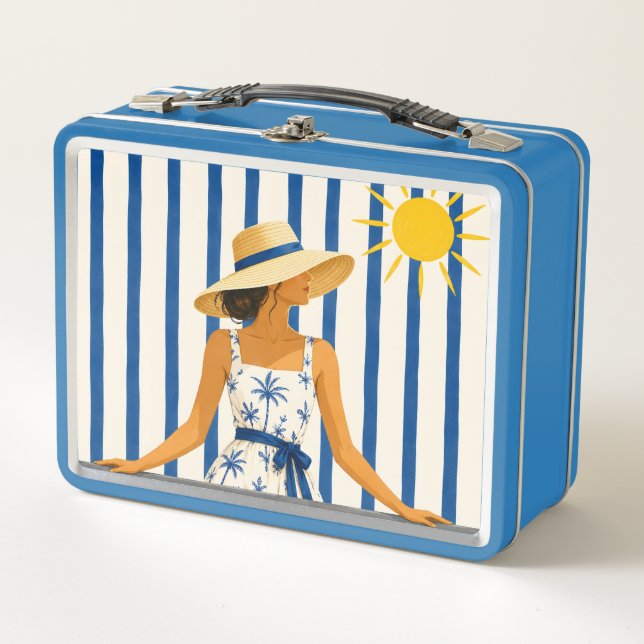 Lunch Box Fiambrera welcome summer (Devant)
