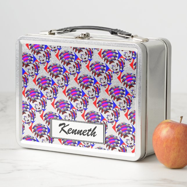 Lunch Box Fibonacci 'Fish Checker' par Kenneth Yoncich (En situation)