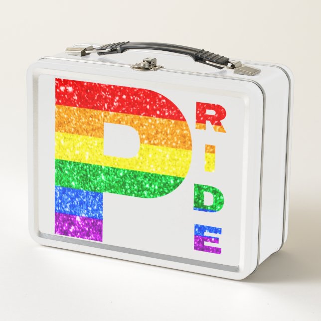 LUNCH BOX "FIERTE" ARC-EN-CIEL #3 (Devant)