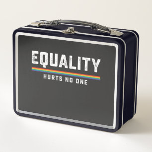 Lunch Box Fierté LGBT L'égalité ne nuit à personne Gay Lesbi