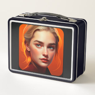 Lunch Box Fille aux yeux bleus
