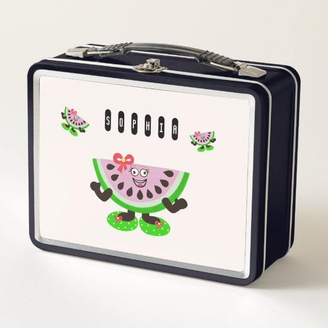 Lunch Box Fille de pastèque (Devant)