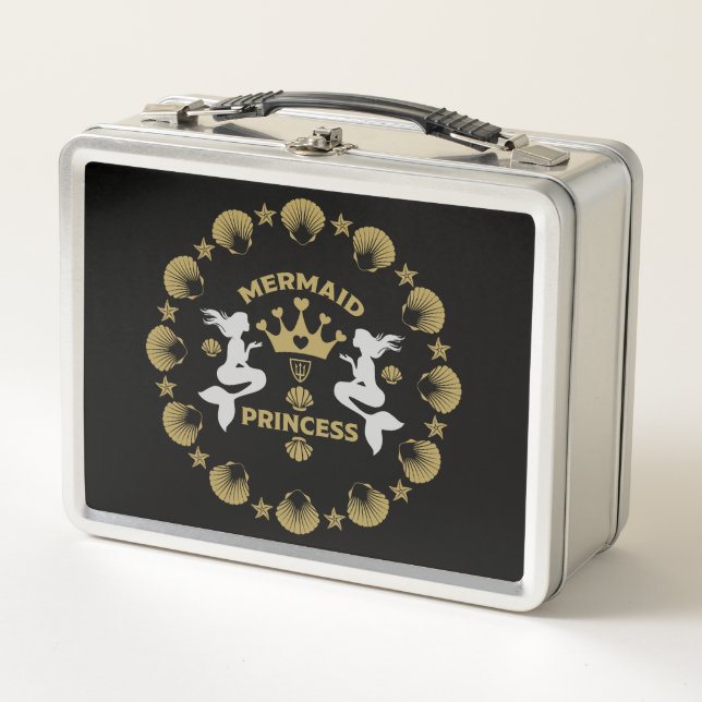 Lunch Box Fille Sirène Princesse (Devant)