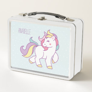 Lunch Box Filles mignonnes de licorne