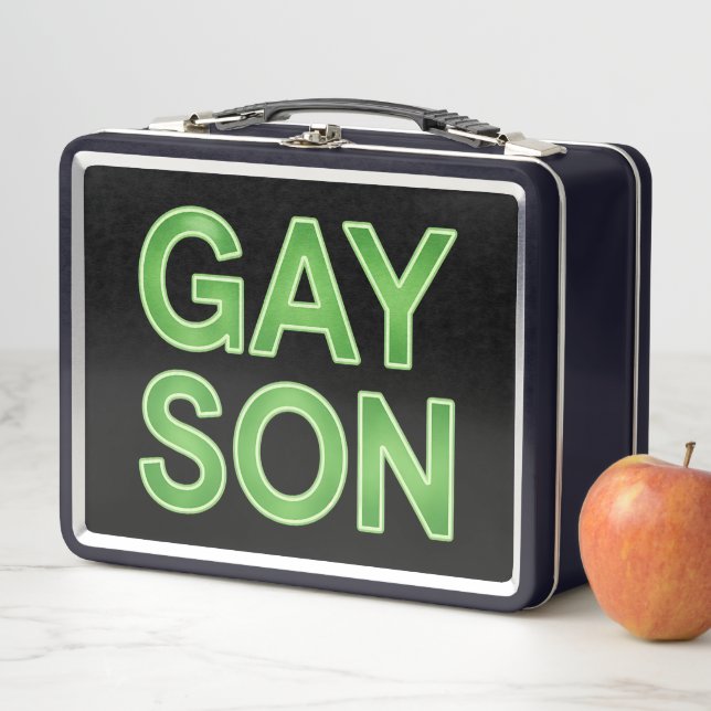 Lunch Box Fils gay drôle Fierté LGBTQ (En situation)