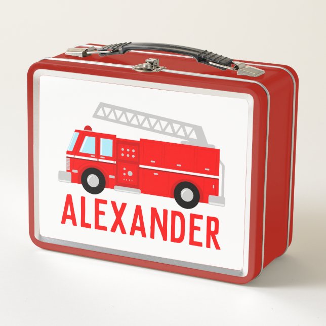 Lunch Box Fire Truck (Devant)