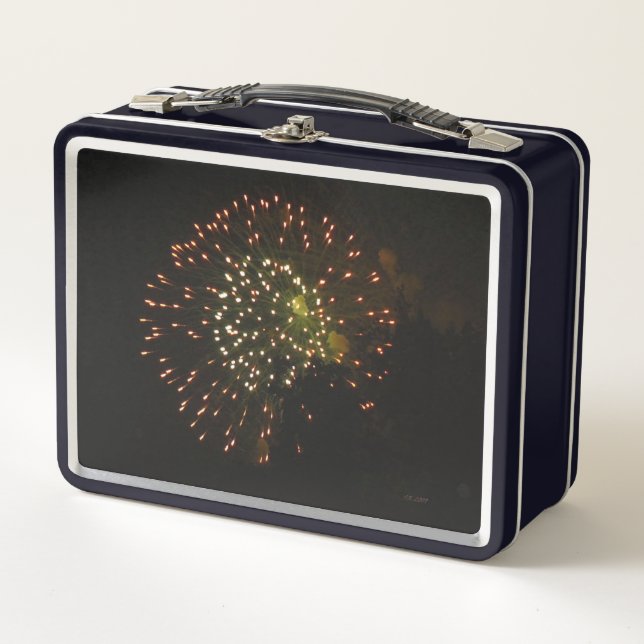 Lunch Box Fireworks 4 noir lunbox (Devant)