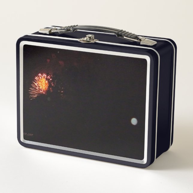 Lunch Box Fireworks 8 noir lunbox (Devant)