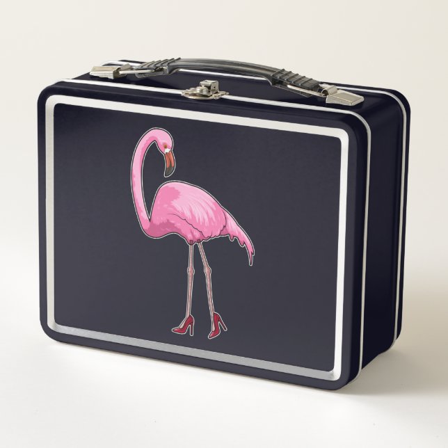 Lunch Box Flamant aux talons hauts (Devant)