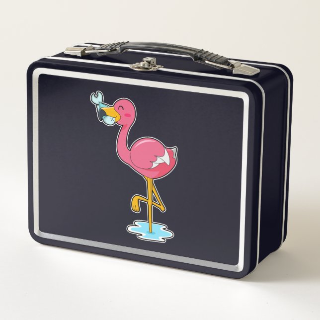 Lunch Box Flamingo (Devant)
