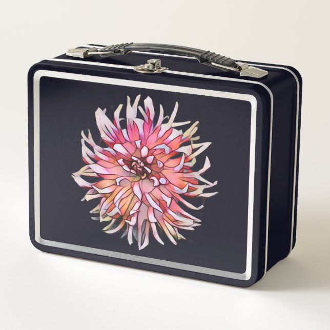LUNCH BOX FLEUR DE DAHLIA (Devant)