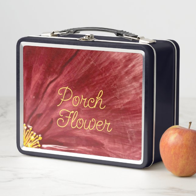 Lunch Box Fleur de porche / Original / (En situation)