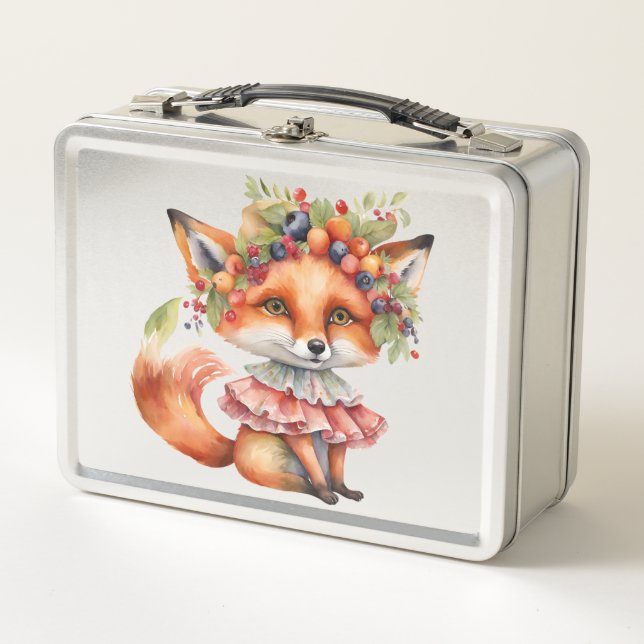 Lunch Box Fleur de Renard aux Baies (Devant)