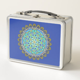 Lunch Box Fleur De Vie - Ornements Vintages En Fleurs 1