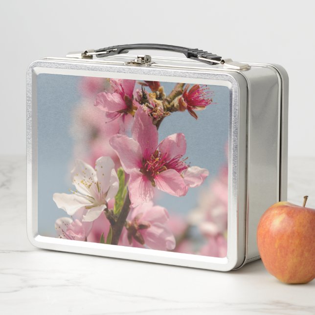 Lunch Box Fleur Sakura, Fleur japonaise rose (En situation)