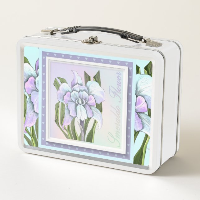 Lunch Box Fleur Smeraldo (Devant)