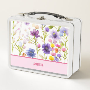 Lunch Box Fleurs Florales Multicolores Fille Tendances Sauva