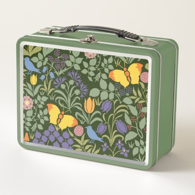Lunch Box Fleurs sauvages de Voysey (Devant)