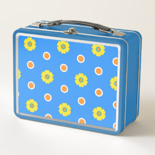 Lunch Box Fleurs vives et Pois