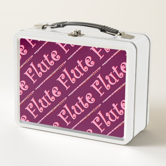 Lunch Box Flûte Rose (Devant)