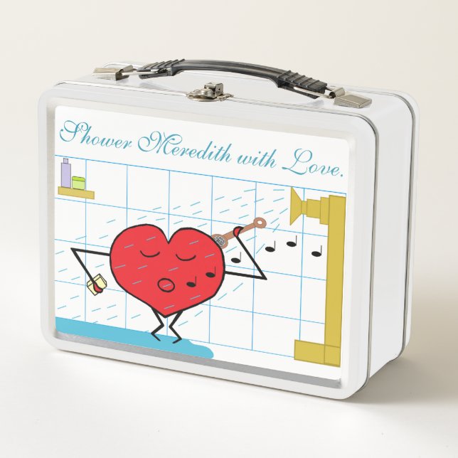 Lunch Box Flux d'amour de douche : la femme (Devant)