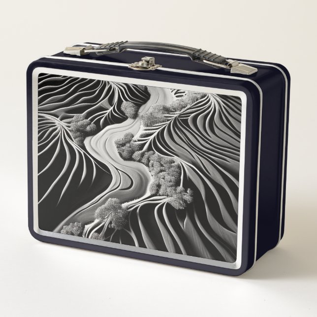 Lunch Box Flux fractal (Devant)