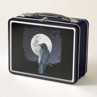 Lunch Box Forest Raven Cold Moon
