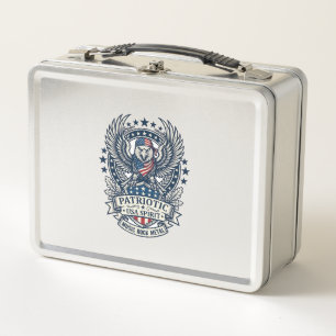 Lunch Box Foulard Patriotique Rocker Old Glory Musique Rock 