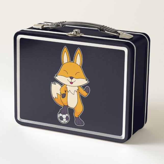 Lunch Box Fox Soccer player Soccer (Devant)