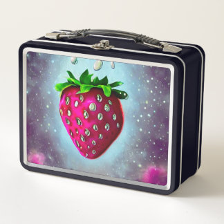 Lunch Box Fraise de graines d'argent