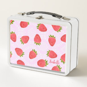 Lunch Box Fraise rose