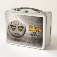 Lunch Box Frankenmoji Vintage