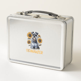 Lunch Box Funny Chien Schnauzer
