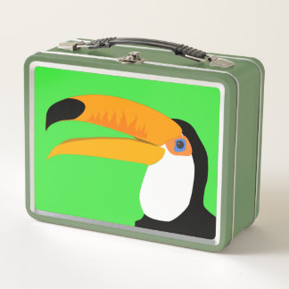 Lunch Box Funny comic cartoon Toucan bird smile