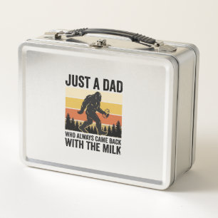 Lunch Box Funny Papa Est Revenu Avec Le Lait Vintage Shirt_1